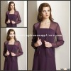 JAC100 Custom Made bridal chiffon bolero jacket