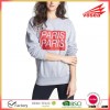 Crewneck custom sublimation sweatshirts women without hoodie