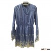 Women Low V-neck Cotton Summer Rompers