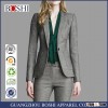 Ladies Office Wear Check Suit Of Ladies Western Pant Suit For Woman Suit