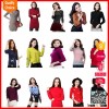 2016 new Arrival wholesale fashion knitted long sleeve women pullover