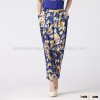 women's pants casual baggy trousers printed wholesale harem pants