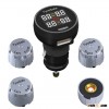 Tyresafe TPMS Car Tire Pressure Monitoring System With 4 External Sensors High Quality TPMS for Your