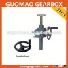 Can be customized manual and electric screw jack precision worm jack price
