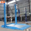 2 post level hydraulic home double car parking lift system