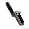 Intelligent APP controller factory Bluetooth 4.1 FM transmitter with 3 USB charger(2.1A+2.1A+U disk)