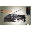2 channel mini car amplifier with usb sd fm car amplifier digitail display