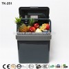 ABS plastic high quality 25liters rotomolded thermoelectric cooler box for picnic