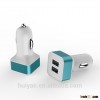 DC937B hot selling universal dual usb port car charger mobile phone car charger