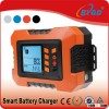 New Original Design 7-stage Smart LCD Car 12V Battery Charger