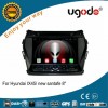 China supplier android car dvd player double din car stereo for Hyundai Santa fe IX45 with gps 3g sw