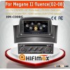 Hifimax car radio for renault fluence car dvd player with gps navigation for renault Megane 2 fluenc