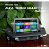 car autoradio for 2008-2014 ALFA ROMEO GIULIETTA with gps navigation support blue & me system