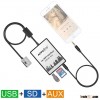 Apps2car Car Mp3 Player For Peugeot 407/408,Digital Music Changer ,Car USB MP3 Music Player