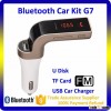 Promotion Price FM Transmitter G7 Wireless Hands Free Car MP3 Player Wth Bluetooth