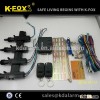 Auto central lock system with starter killer function