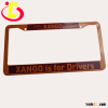 Customized Motorcycle Metal Car License Plate Frame with Print Logo