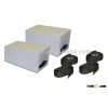 Deluxe 8" kayak carrier kayak roof kit cannoe roof kit car top carrier
