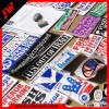 UV resistant and waterproof custom vinyl bumper stickers