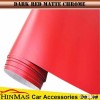 Teckwrap Brand Matte Metallic Chrome vinyl Car Body Side for car wrapping