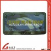 customized stainless steel license plate frame for number plate metal license plate frame