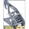 2" 5T narrow handle ratchet buckle with flat hook