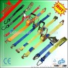 100% Polyester Cargo Lashing Ratchet Strap Tie Down