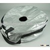 PE tyre bag set silver color