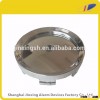 Silver wheel hub cover, ABS car wheel center hub cap