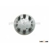 Wheel Center Cap Porschc Macan Silver/Gray/Black Car Hub Cap Shiny Gold Crest 3D Emblem Badge Logo W