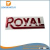 3D Chrome Weld Stickers Soft Plastic Labels