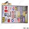 New arrival FOX bicycle motorcycle stickers the casualness applique Waterproof Sunscreen PVC Car Acc