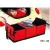 600D/PVC 170T pu folding car auto cooler trunk organizer