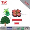 Flavorings for cars wholesale bulk hanging air freshener/ long lasting car scent freshener/custom pa