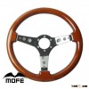 Racing car 350mm wood steering wheel in China wholesales market
