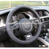 2016 heated genuine leather steering wheel cover