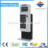Patent design Public Cell Phone Charging Station with LCD APC-06B