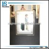 A4 single sided desktop led crystal light box or picture frame on the table