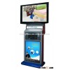 46'' advertising and mobile phone charging station