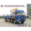 Small three axis 5-6.3T Liu Steam crane truck