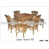Cane-Wooden Frame Automatic Mahjong Tables
