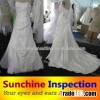 Most professional and high quality inspection service in China/wedding dresses quality inspection/te