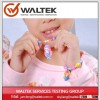 Waltek provide chemical test of children's jewelry