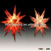 Beautiful inflatable led bloming star decoration /inflatable party decorations