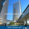 Modern office building rendering , 3d max drawing & rendering