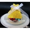 Personslized Laser cut gold Butterfly favor Candy boxes