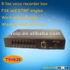 High quality 8 line voice recorder boxrecordable usb voice ship
