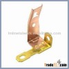 Welded stamped parts with electrical contacts