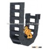 TP45 articulated reinforced nylon cable tank chain