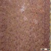 100% POLYESTER CHIFFON TWO-SIDE BORDER ALLOVER EMBORIDERY FABRIC